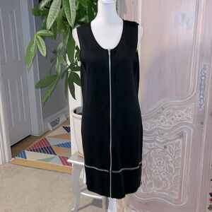michael simon Knit Zipper Dress